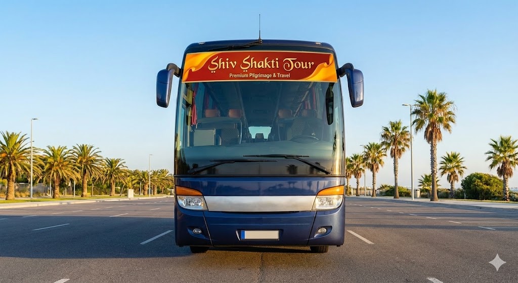 Shiv Shakti Tours Bus Front View