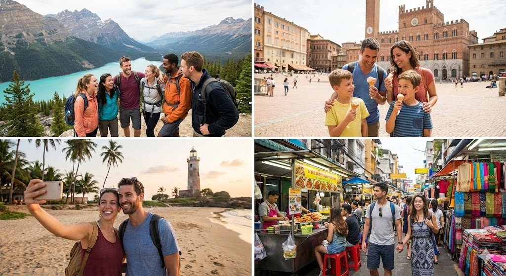 Family pilgrimage tour